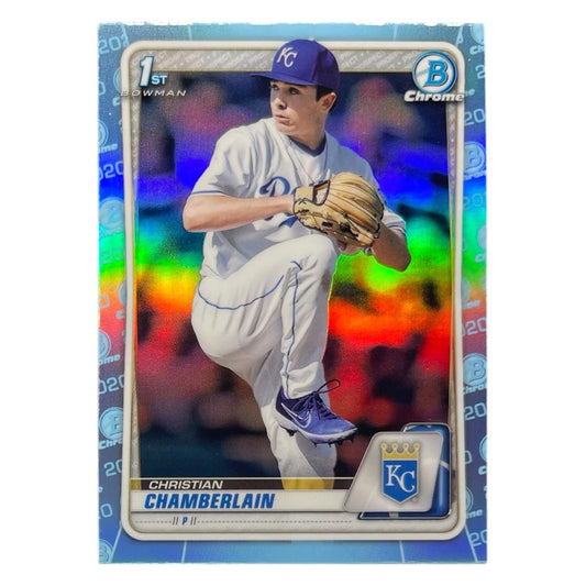 TOPPS MLBカード BOWMAN CHROME 1ST CHRISTIAN CHAMBERLAIN KANSAS CITY ROYALS #BD-84 中古 IT2