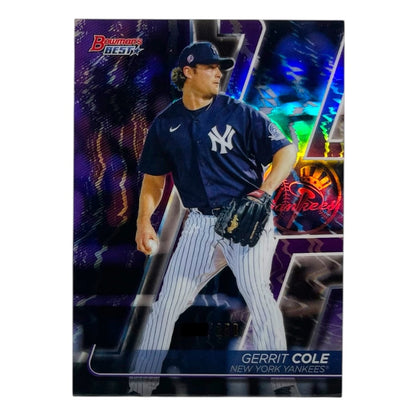 TOPPS MLBカード BOWMAN'S BEST GERRIT COLE NEW YORK YANKEES /250 #25 中古 IT2