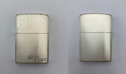 ZIPPO 2013 JT懸賞当選品 Peace ジッポーライター 中古 D4