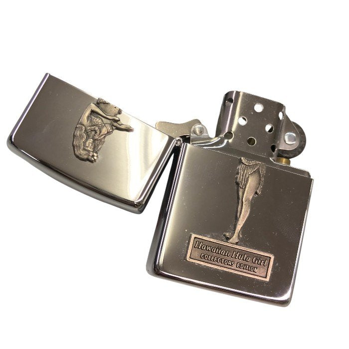 ZIPPO Hawaiian Hula Girl ハワイアン フラガール 中古 Y1