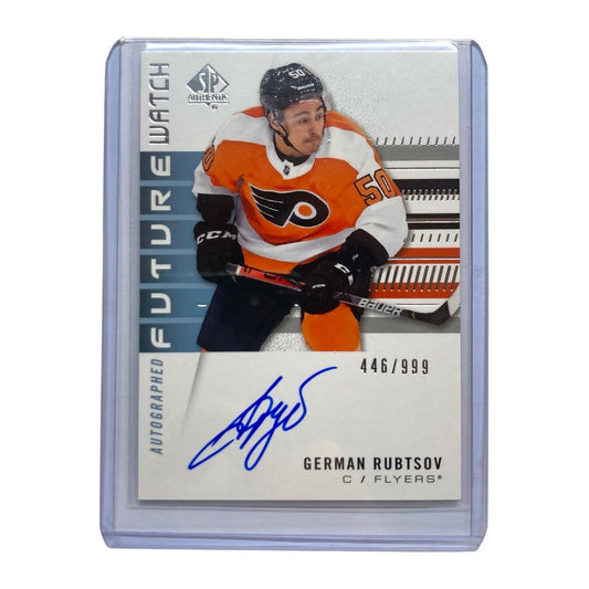 UPPER DECK NHLカード SP AUTHENTIC GERMAN RUBTSOV FLYERS 446/999 #220 中古 IT2