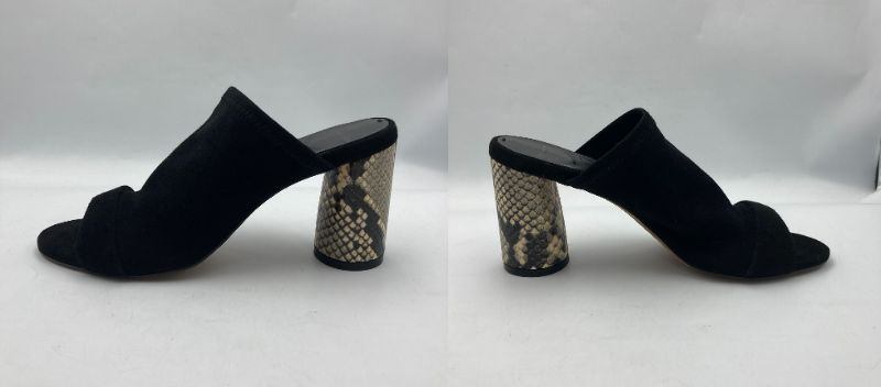 quartierglam カルチェグラム ミュール ブラック レディース サイズ38 中古 D4