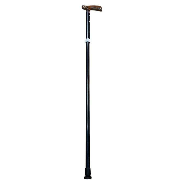 田辺プレス 超軽量合金製 伸縮式杖 かるケイン 青墨(あおずみ) Lサイズ 85~95cm MGPN-011 杖 高齢者 歩行補助 長さ調整 中古 W４