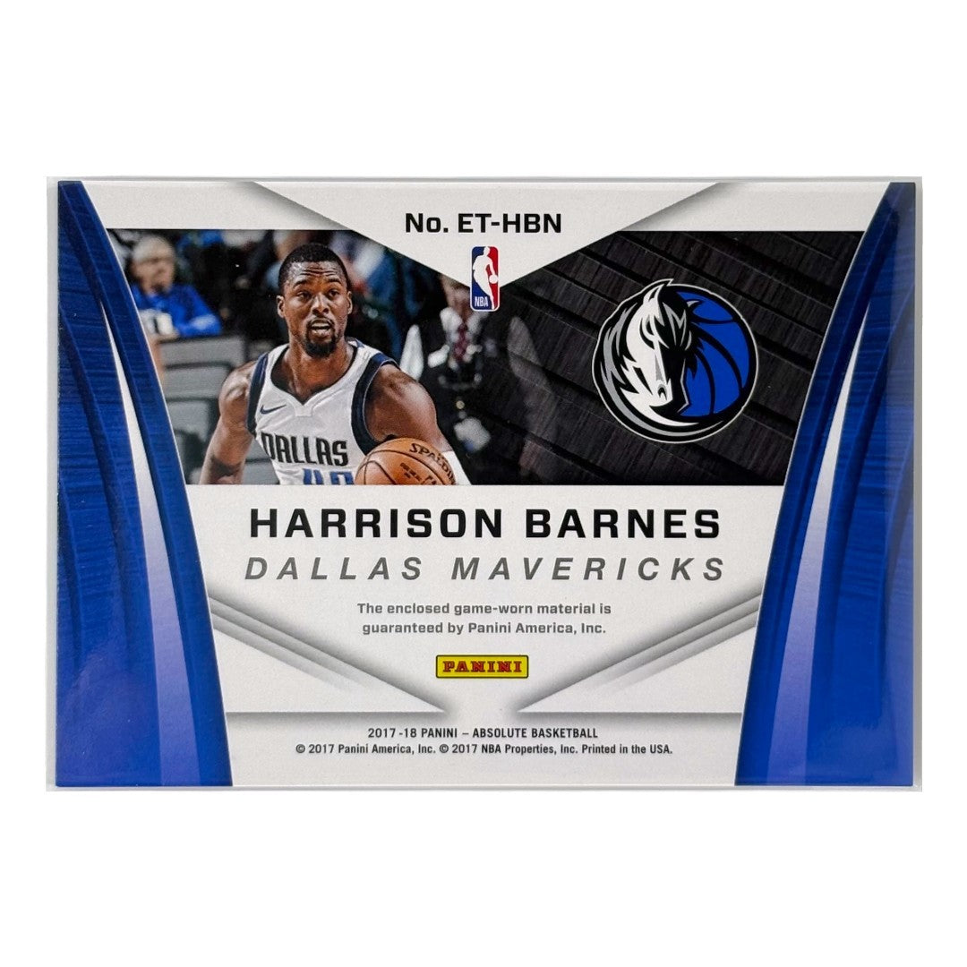 PANINI NBAカード ABSOLUTE HARRISON BARNES DALLAS MAVERICKS /199 #ET-HBN 中古 IT1