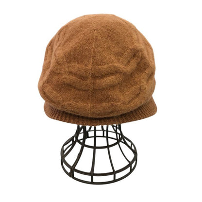 Vivienne Westwood ヴィヴィアンウエストウッド 帽子 レディース 冬 毛 オレンジ S～Mサイズ 中古 M1