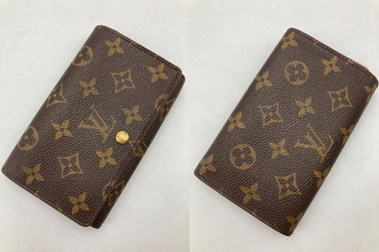 LOUIS VUITTON ルイヴィトン モノグラム ポルトモネ ビエ トレゾール M61730 中古 D4