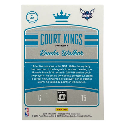 PANINI NBAカード DONRUSS OPTIC PRIZM KEMBA WALKER HORNETS #32 中古 IT2