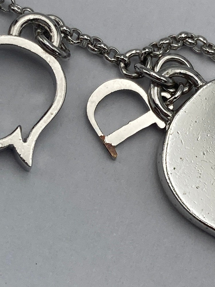 Dior ディオール フラワーモチーフ ブレスレット 中古 D4
