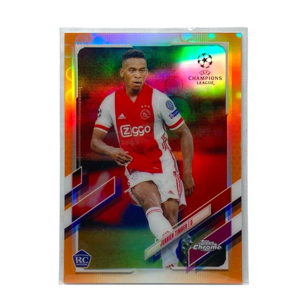TOPPS サッカーカード CHROME JURRIEN TIMBER AJAX #71 中古 IT2