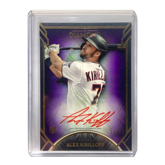 TOPPS MLBカード DIAMOND ICONS ALEX KIRILLOFF TWINS 10/10 #RI-AK 中古 IT2