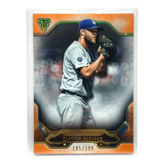 TOPPS MLBカード TRIPLE THREADS CLAYTON KERSHAW DODGERS 185/199 #44 中古 IT2