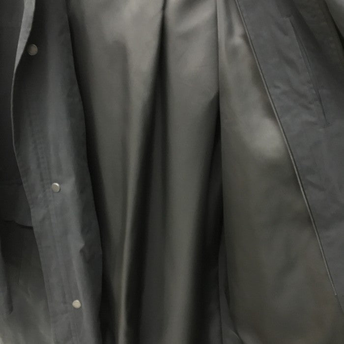 BURBERRY バーバリー コート メンズ ダウンライナー/フード付 コットン 裏地チェック柄 ブラック Mサイズ BBB85-585-09 中古 T1