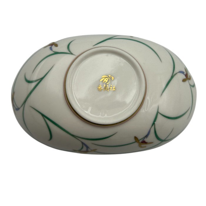 香蘭社 リンドフィールド 小鉢揃 船型 変形皿 5客 和食器 ブランド 小鉢 中古 W４