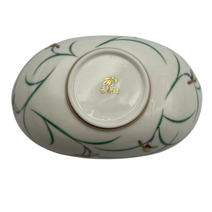 香蘭社 リンドフィールド 小鉢揃 船型 変形皿 5客 和食器 ブランド 小鉢 中古 W４