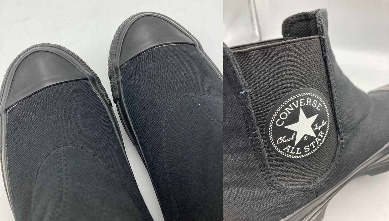 CONVERSE コンバース オールスター100  サイドゴア チャンク ハイ 1SC793 24.5cm 中古 D4