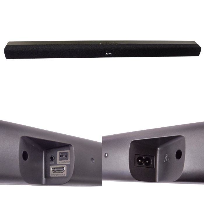 デノン Denon DHT-S316 サウンドバー ARC/Bluetooth対応/ワイヤレスサブウーファー ブラック DHT-S316K 中古 a1