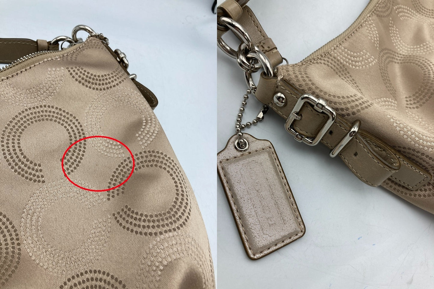 COACH コーチ オプアート ワンショルダーバッグ 15929 中古 D4