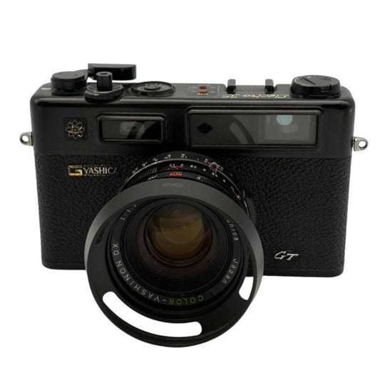 ジャンク品 yashica ヤシカ Electro 35 GT フィルムカメラ エレクトロ カメラ コンパクト ヴィンテージ 中古 W1