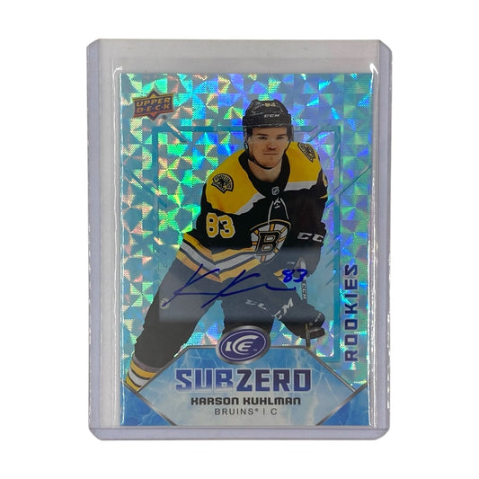 UPPER DECK NHLカード ICE KARSON KUHLMAN BRUINS #SZ-32 中古 IT2