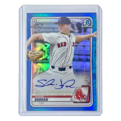 TOPPS MLBカード BOWMAN CHROME 1ST SHANE DROHAN BOSTON RED SOX /150 #CDA-SD 中古 IT1