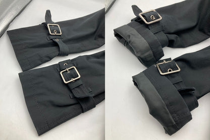 BURBERRY LONDON BLUE LABEL バーバリー ロンドン ブルーレーベル ショート丈 ダブルブレストコート サイズ38 中古 D4
