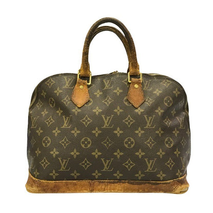LOUIS VUITTON ルイヴィトン モノグラム アルマPM ハンドバッグ レディース 定番 シンプル ブラウン M53151 中古 T1