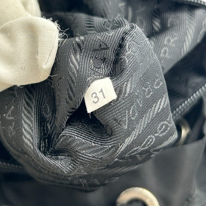 PRADA プラダ リュックサック ナイロン ブラック ブランド レディース おしゃれ バックパック バッグ 鞄 中古 W４