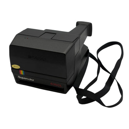 ジャンク品 Polaroid ポラロイド Suprecolor スーパーカラー 635 インスタント カメラ 撮影 レトロ ヴィンテージ おしゃれ 中古 W1