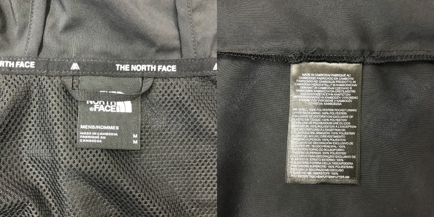 THE NORTH FACE ザノースフェイス  マウンテン アスレチックス ジャケット メンズ パーカー ブラック Mサイズ NF0A893K アウター 秋 春 中古 W1