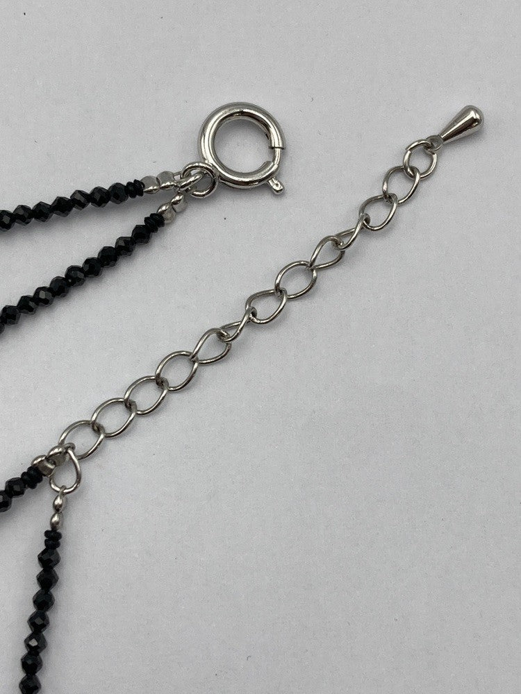 天然石 2連 ネックレス 中古 D4