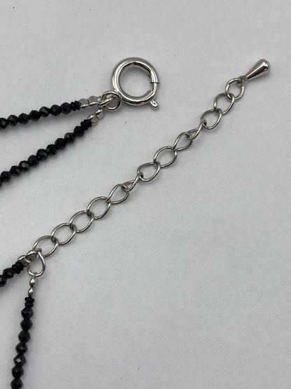 天然石 2連 ネックレス 中古 D4