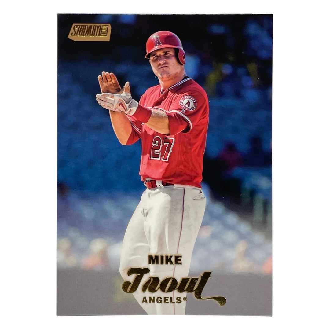 TOPPS MLBカード STADIUM CLUB MIKE TROUT ANGELS #233 中古 IT2