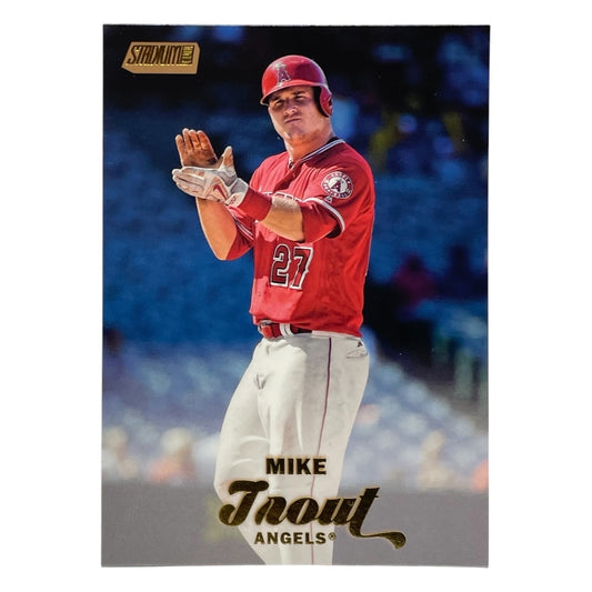 TOPPS MLBカード STADIUM CLUB MIKE TROUT ANGELS #233 中古 IT2
