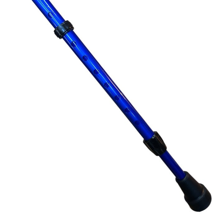 エルゴグリフクラッチ オープンカフ ブルー 杖 ドイツ製 介護 高齢者 中古 W４