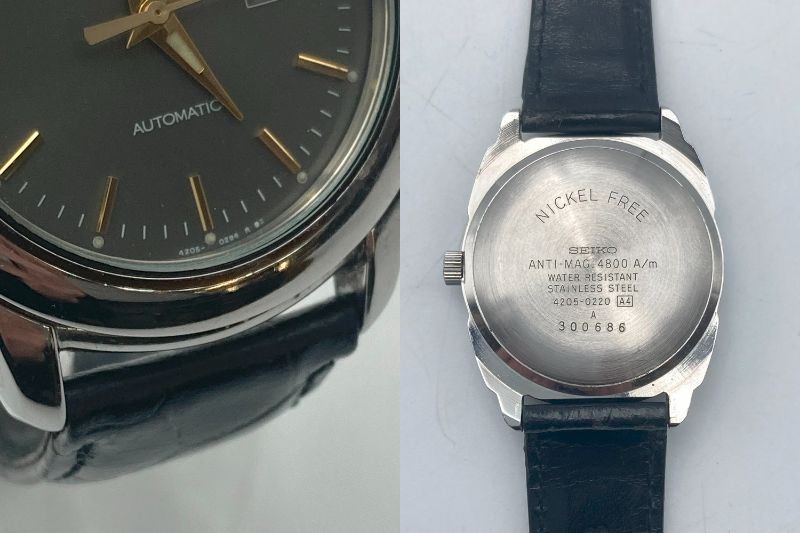 SEIKO セイコーオートマティック デイト 腕時計 4205-0220 中古 D4