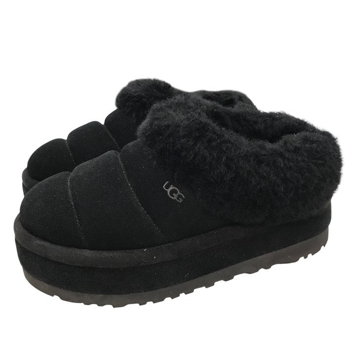 UGG アグ TAZZLITA (タズリータ) 厚底サンダル ブラック 25㎝ 中古 Y1