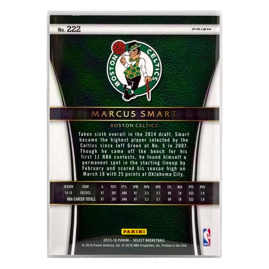 PANINI NBAカード SELECT PRIZM MARCUS SMART BOSTON CELTICS #222 中古 IT1