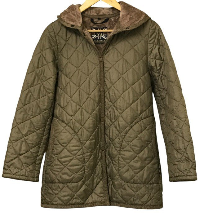 LAVENHAM ラベンハム 裏起毛 キルティングジャケット 38 アウター 秋 冬 レディース 中古 W1