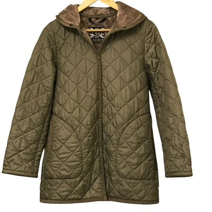 LAVENHAM ラベンハム 裏起毛 キルティングジャケット 38 アウター 秋 冬 レディース 中古 W1