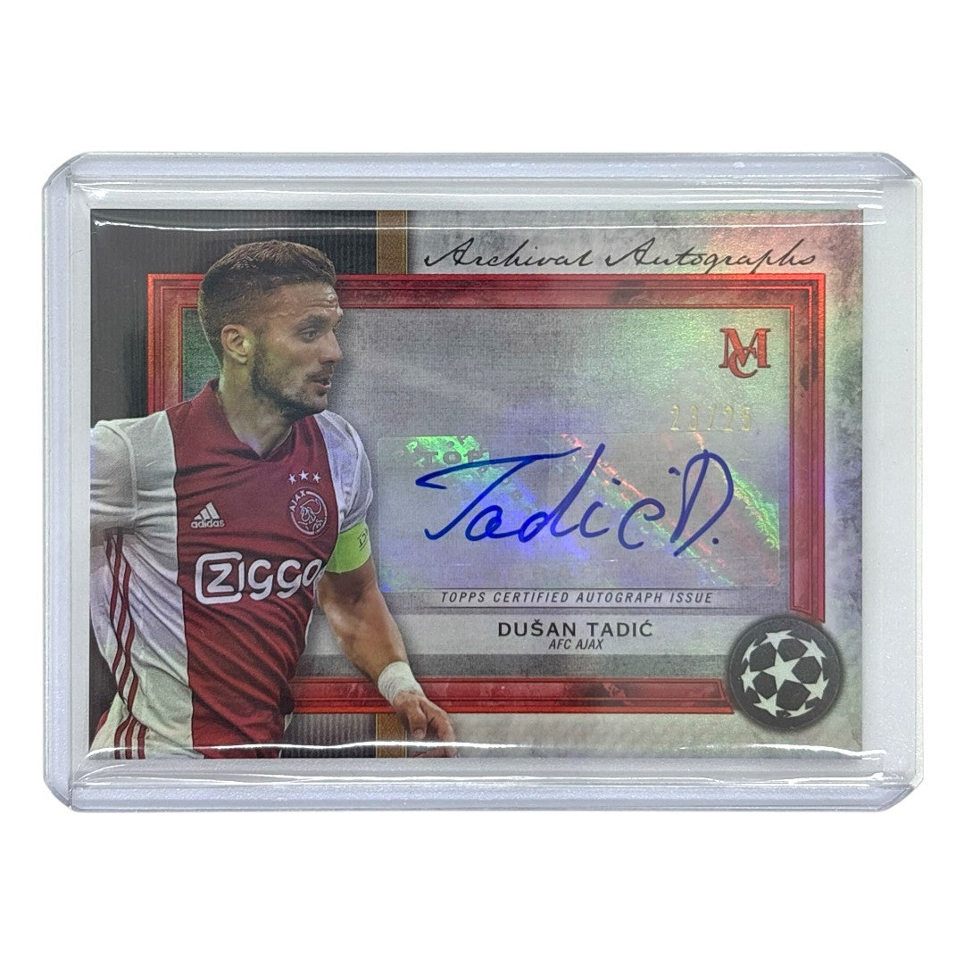 TOPPS サッカーカード MUSEUM COLLECTION DUSAN TADIC AJAX /25 #AA-DT 中古 IT1