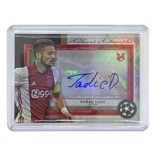 TOPPS サッカーカード MUSEUM COLLECTION DUSAN TADIC AJAX /25 #AA-DT 中古 IT1
