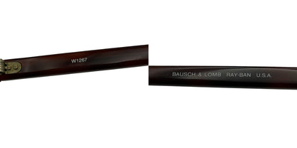 Ray-Ban B＆L BAUSCH＆LOMB レイバン サングラス W1267 メンズ ブランド 服飾 クラブマスター 中古 W４