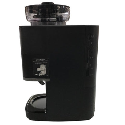 シロカ コーン式全自動コーヒーメーカー カフェばこPRO ブラック SC-C251(K) 中古 Y1