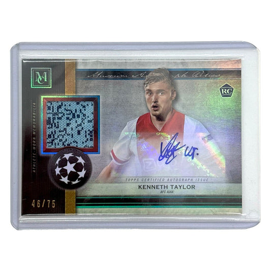 TOPPS サッカーカード MUSEUM COLLECTION KENNETH TAYLOR AJAX 46/75 #MAR-KT 中古 IT1