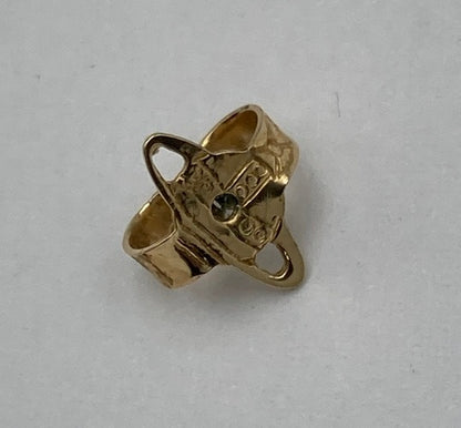 Vivienne Westwood ヴィヴィアンウエストウッド オーブ ピアス シングル 中古 D4