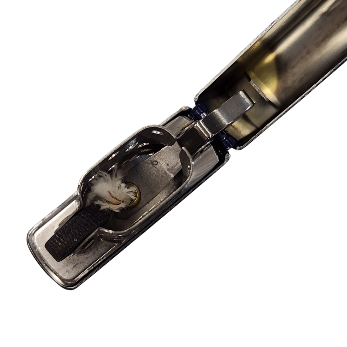 Zippo ジッポー URUSHI B&S DESIGN オイルライター 漆塗り 坂本 鹿 ネイビー 藍色 中古 T1