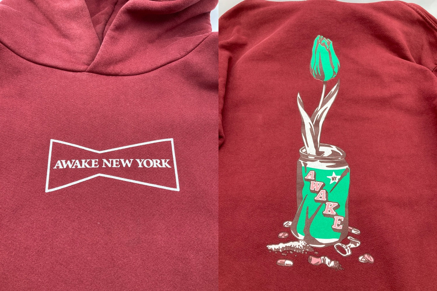 Awake NY x Wasted Youth アウェイク ウェステッドユース フーデッドパーカー サイズL 中古 D4