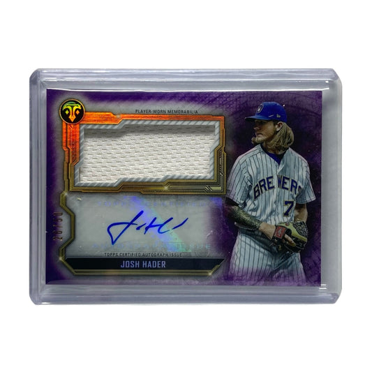 TOPPS MLBカード TRIPLE THREADS JOSH HADER BREWERS 26/50 #ASJR-JH 中古 IT2