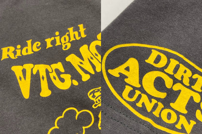TOYS McCOY トイズマッコイ DIRT ACTS UNION プリントTシャツ サイズM メンズ 中古 D4