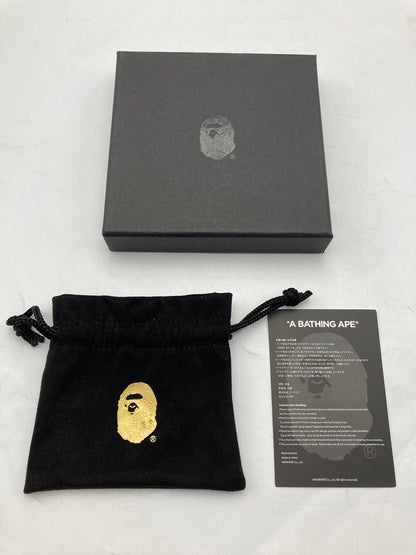 A BATHING APE ア ベイシングエイプ プレート ネックレス 中古 D4